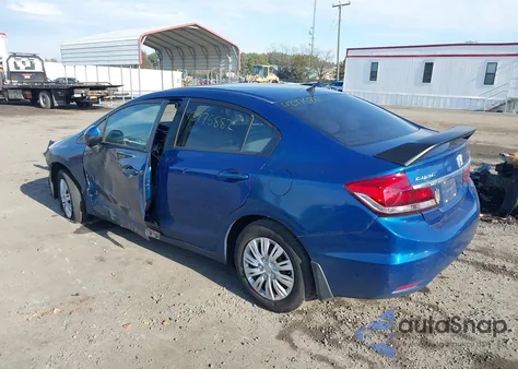 2013 Honda Civic Lx from USA, damaged, VIN 19XFB2F58DE290231